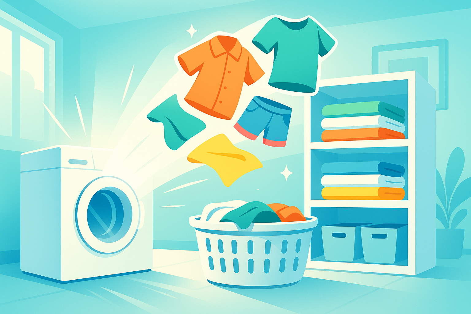 共働き家庭の洗濯事情解決法